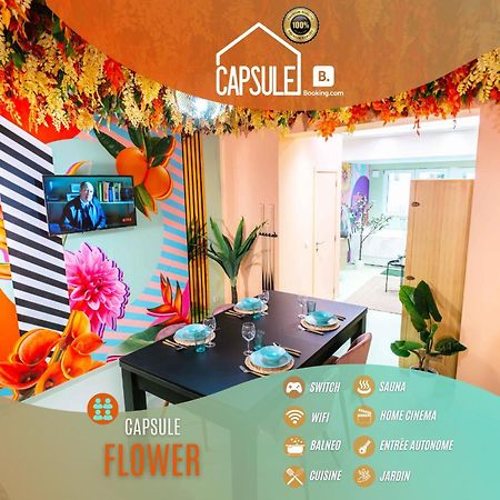 Capsule Flower - Balneo - Cinema - Billard - Nintendo Switch - Mons Centre ภายนอก รูปภาพ